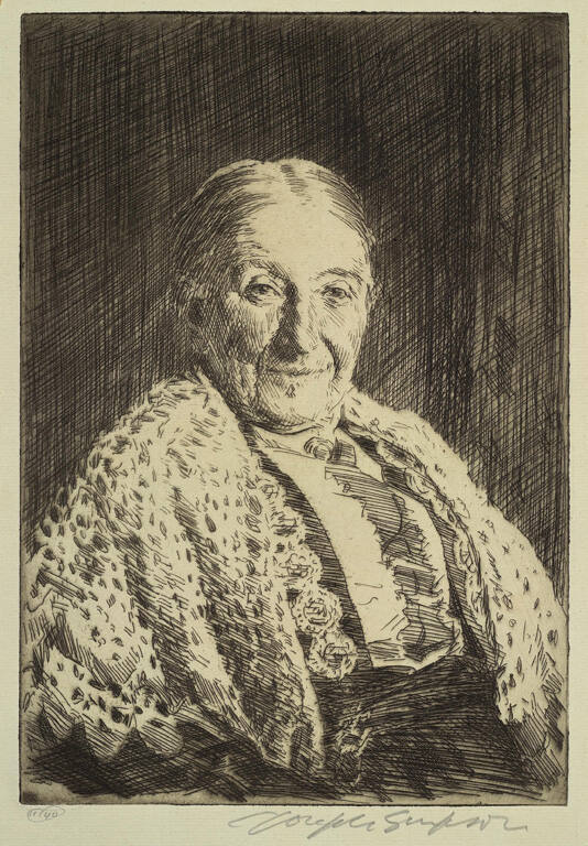 Portrait of an Old Lady