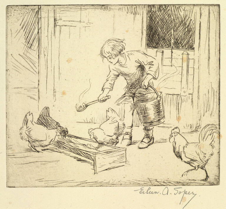 Feeding the Chickens