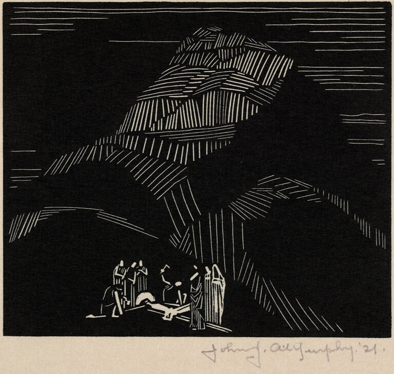 Jesus is Nailed to the Cross