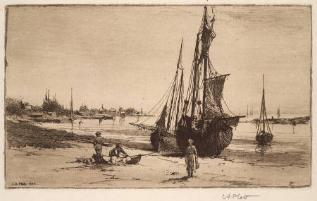 Boats at Low Tide