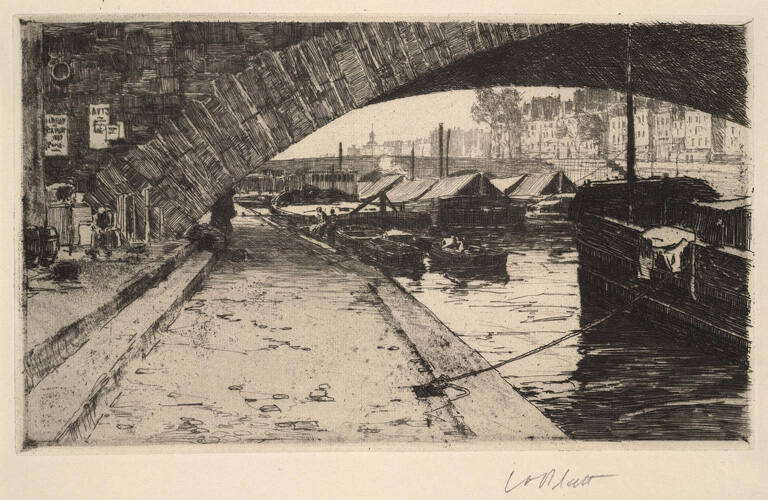 Under the Pont Marie