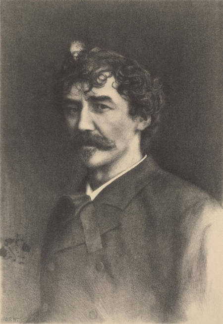 Portrait of Whistler with the White Lock