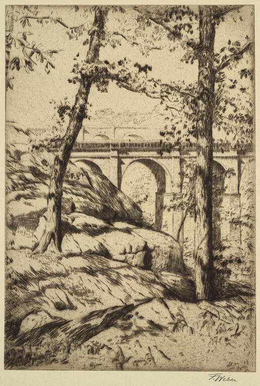 Old Highway Bridge, N Y C