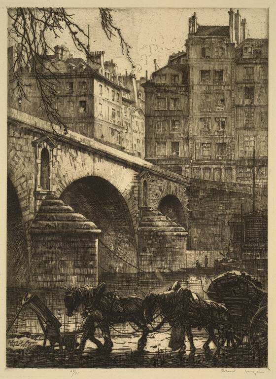 Le Pont Marie, Paris