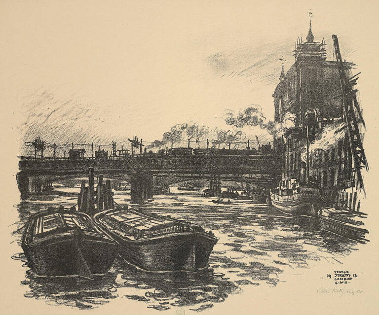 On the Thames, London