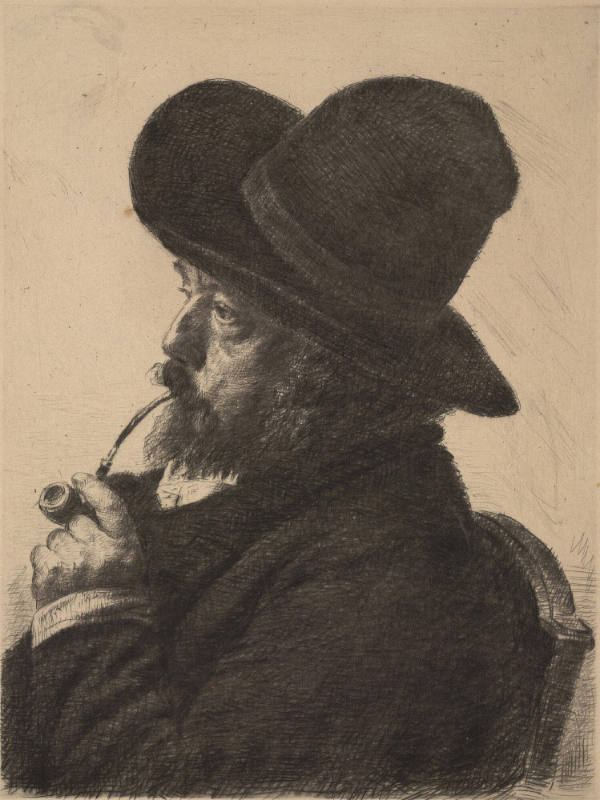 Fumeur au Grand Chapeau