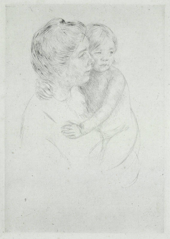 Antoine Holding her Child