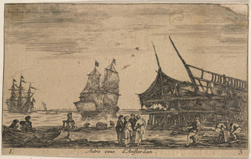 Autre vue d'Amsterdam [Another view of Amsterdam]