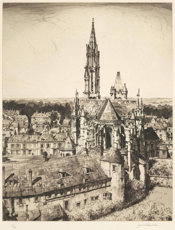 The Cathedral and the City of Senlis