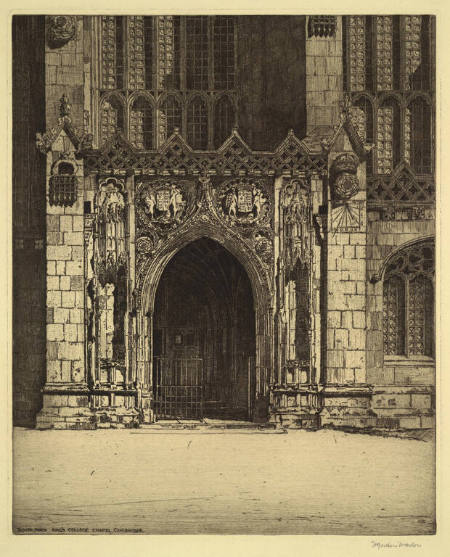 South Porch, Kings Chapel, Cambridge