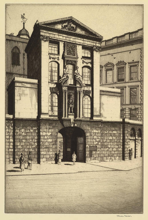 Henry VIII Gateway, St. Batholomew's Hospital