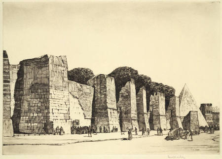 The Aurelian Walls, Rome