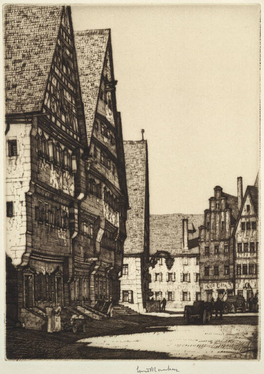 Old Houses in Dinkelsbuhl