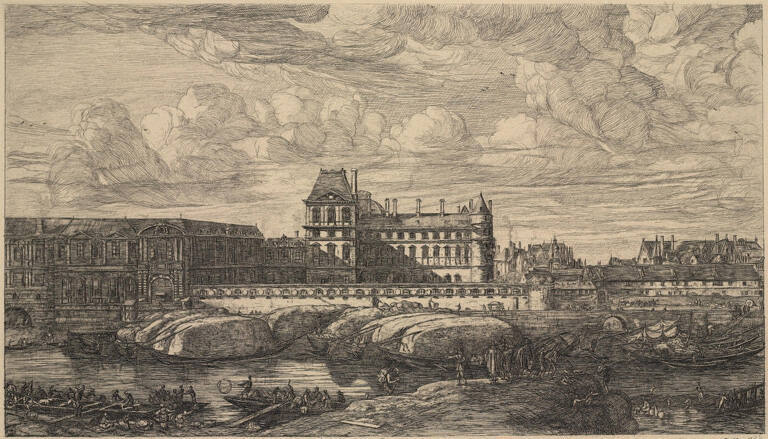 View of the Louvre