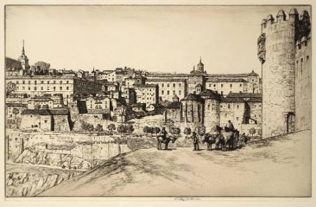 Toledo, from the Castillo de San Servando