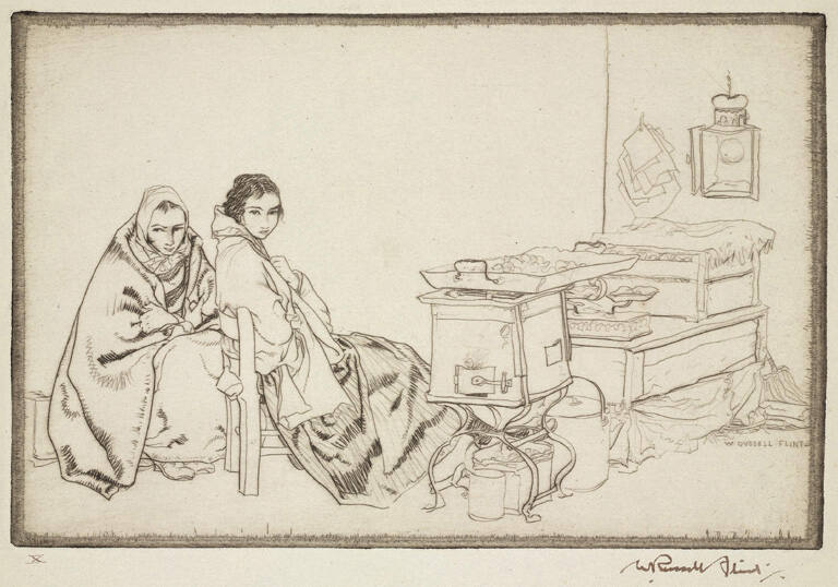 Roasting Chestnuts and Sweet Potatoes