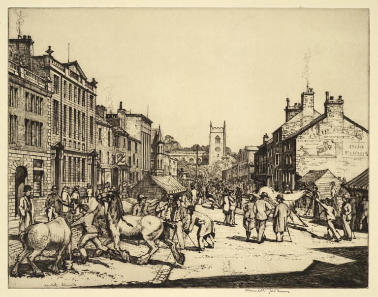 Horse Fair at Skipton