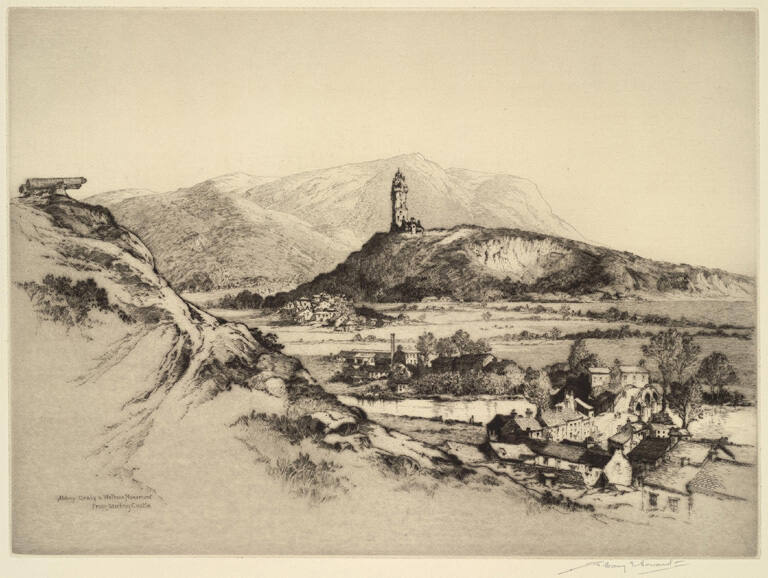 Abbey Craig and Wallace Monument – Works – Herbert F. Johnson Museum of ...