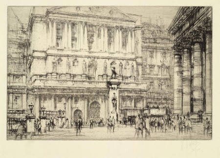 The New Bank of England and Royal Exchange