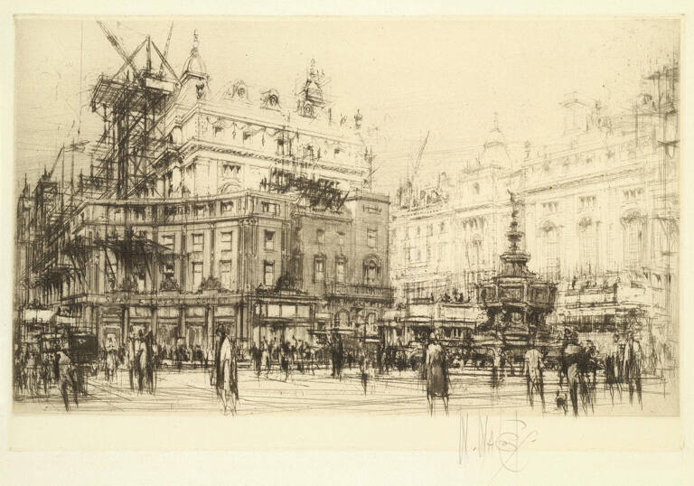 Piccadilly with Statue of Eros