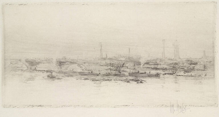 The Thames from Waterloo