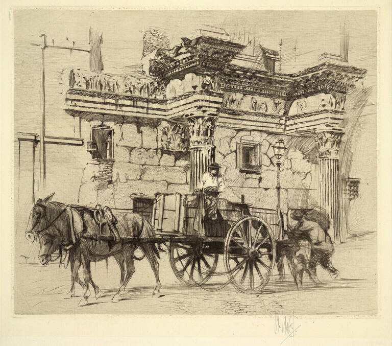 Remains of the Forum of Minerva