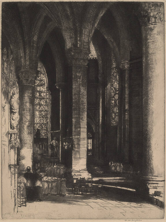 The Interior of Chartres