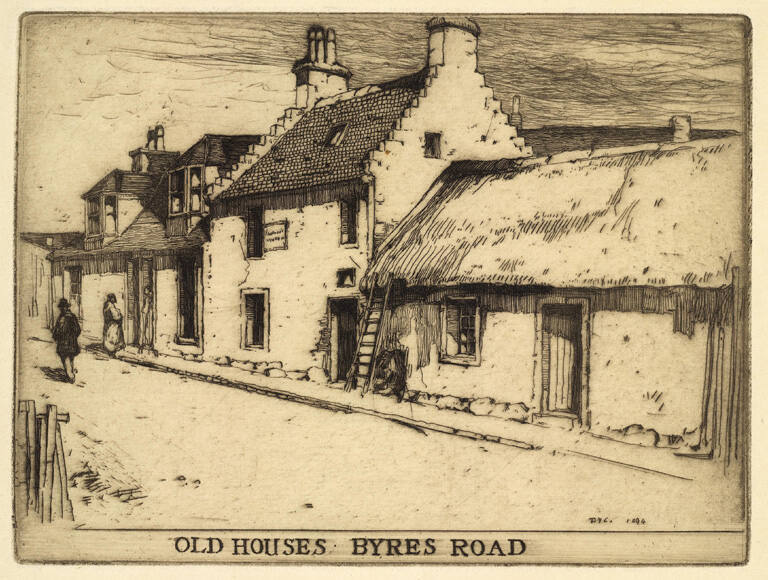 Old Houses, Byres Road, Partick (Regality Club)