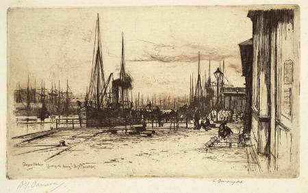 Glasgow Harbour, 1889 (from the Clyde Set)