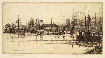 The Clyde at Govan, 1889 (from the Clyde Set)