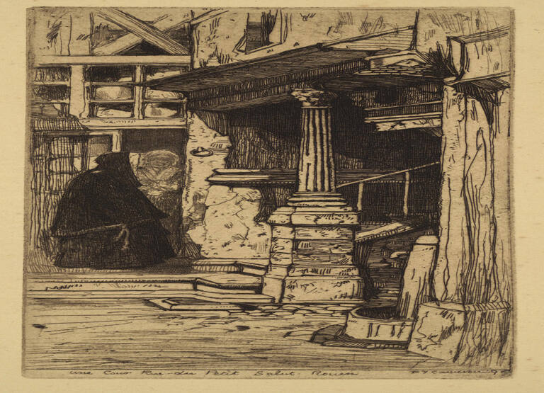 A Corner of Rue du Petit Salut, Rouen