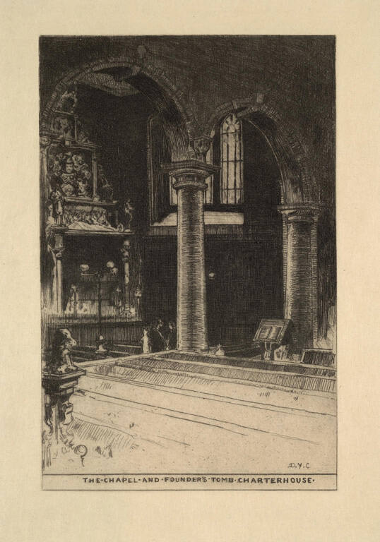 The Chapel & Founders Tomb in Charterhouse