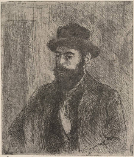 Portrait de Lucien Pissarro