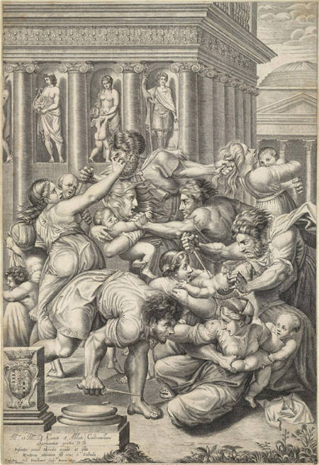 Copy after Raphael's "Massacre of the Innocents"