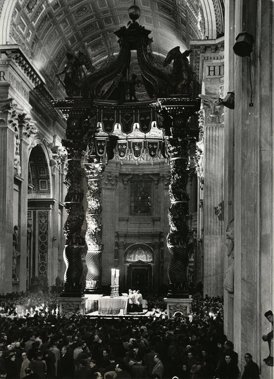 [St. Peter's, Rome, Christmas Eve 1944]
