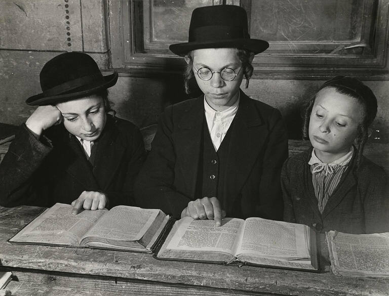 [Talmudic Scholars, MUKACEVO, Carpathian Ruthenia, Czechoslovakia]