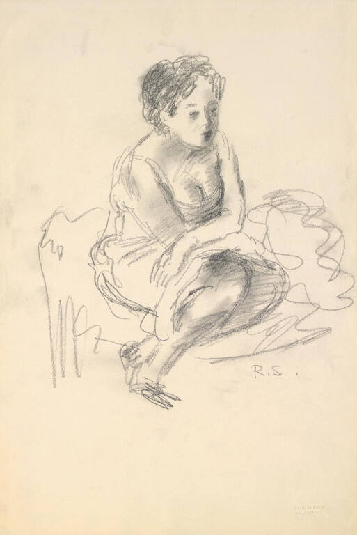 Sketch of Woman Seated