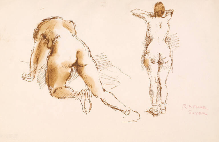 Study of Two Nudes