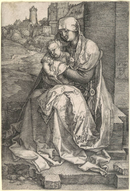 Maria an der Stadtmauer (The Virgin Seated by a Wall)
