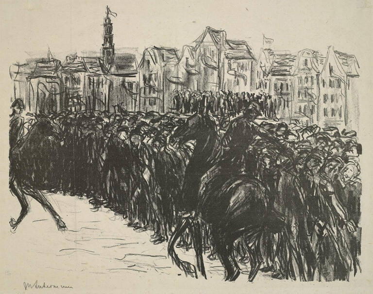 Der Einzug der Königen von Holland (The Entrance of the King of Holland) (Parade scene)