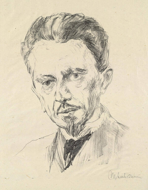 Portrait of Karl Scheffler