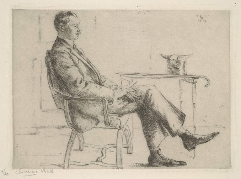Portrait of Felix Poppenburg