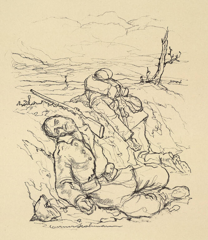 Im Schutzengraben [In the Trench]