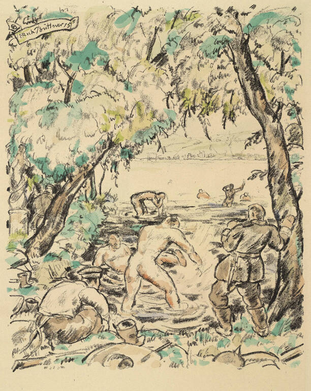 Badende Krieger [Bathing Soldiers]