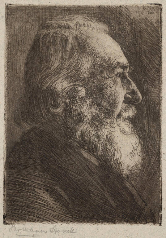 Portrait of Ernst Haeckel