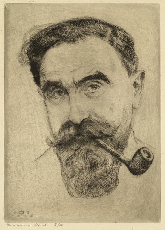 Portrait of a Man with Pipe