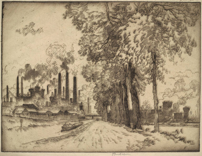 Canal Works, Charleroi