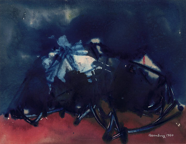 Landscape: The Night Forms of the Clouds and Sky and Earth