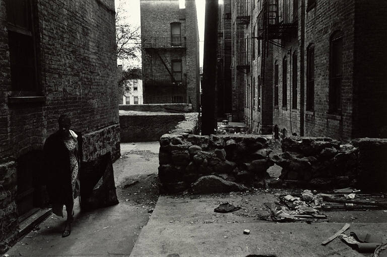 Tenement alley, Ocean Hill / Brownsville, Brooklyn
