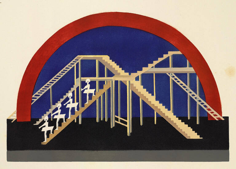 Opérette (Operetta), from the portfolio Décors de théâtre (Stage Sets), 1926–30 (published 1930)